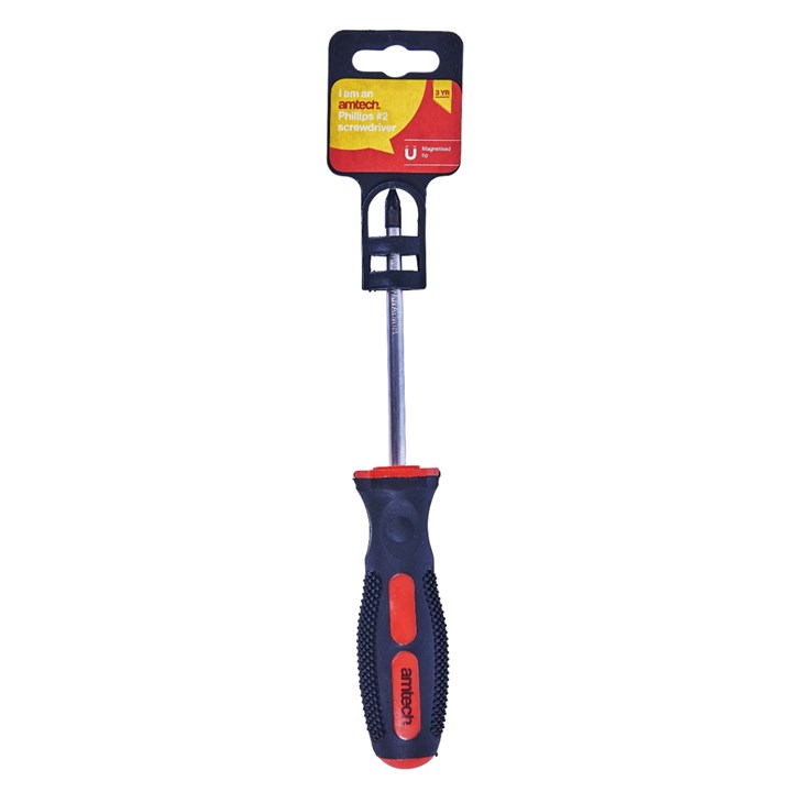 Amtech 100mm (4") No.2 Phillips Drive Screwdriver