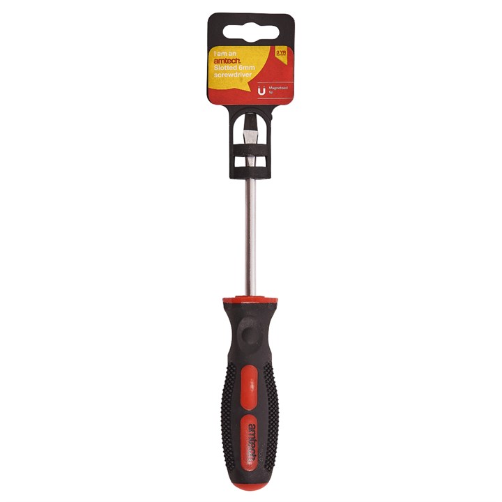 Amtech 6mm X 100mm Slotted Screwdriver