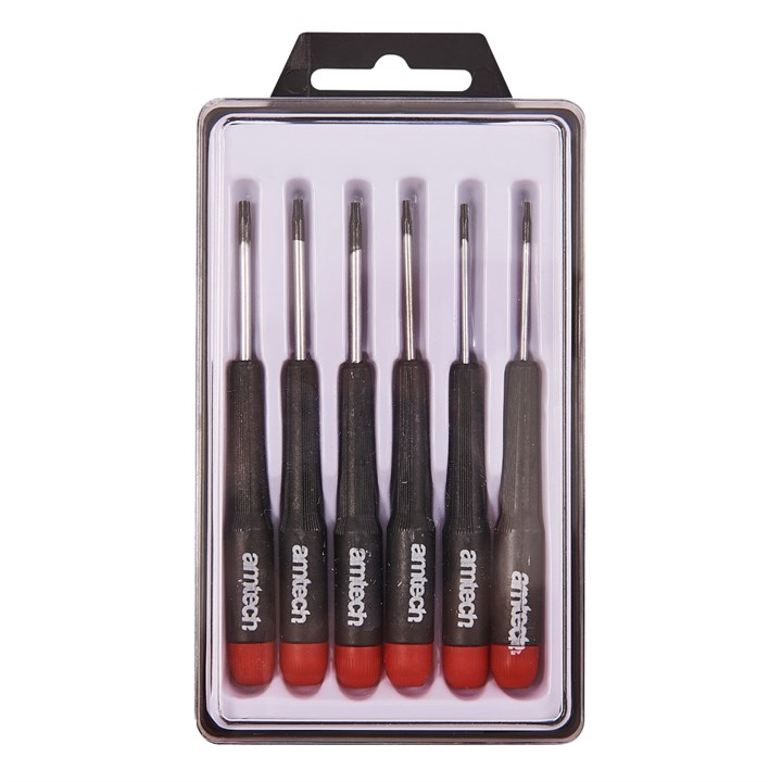 Amtech 6 Piece Precision Torx Screwdriver Set