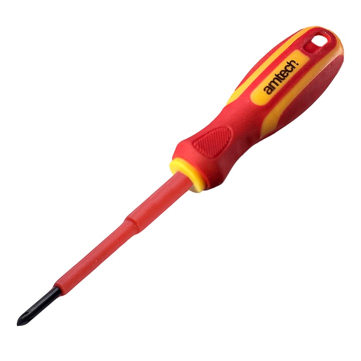 Amtech Ph0 75mm Vde 1000v Electrical Screwdriver – En Iec 60900 – 1000v Rated