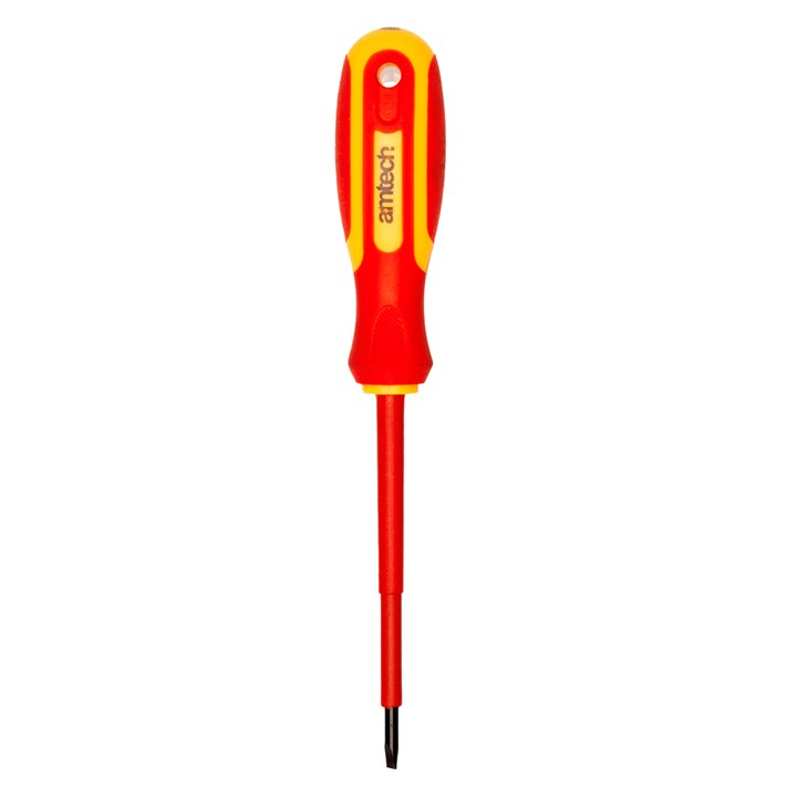 Amtech Slotted Tip 4 X 100mm VDE 1000v Electrical Screwdriver – EN IEC 60900 – 1000v Rated