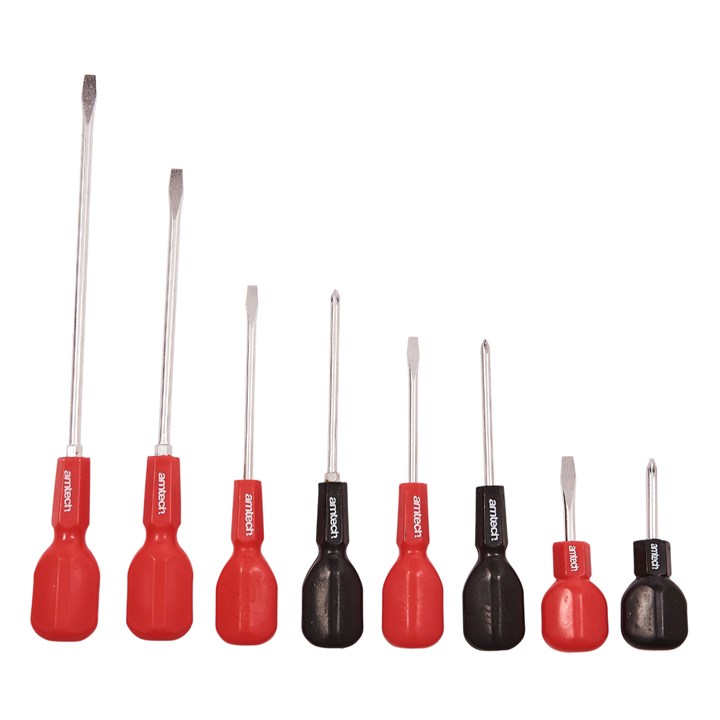 Amtech 8 Piece Cabinet Handle Screwdriver Set