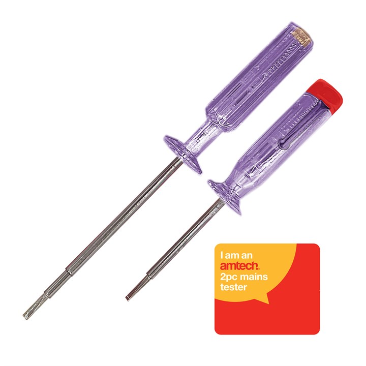 Amtech 2 Piece Mains Tester