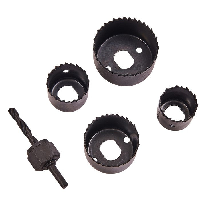 Amtech 5 Piece Circular Hole Saw Set
