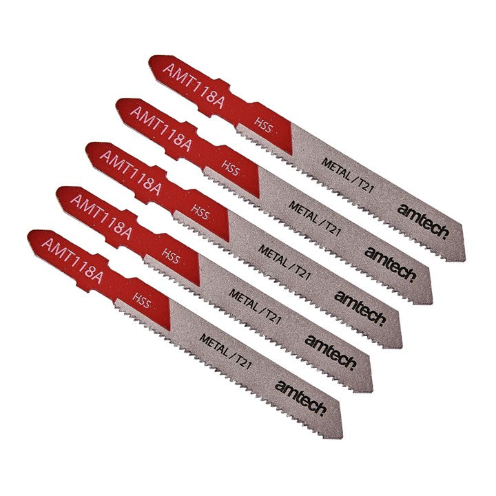 Amtech 5 Piece Metal Jigsaw Blade Set (amt118a)