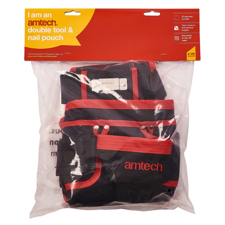 Amtech Double Tool and Nail Pouch