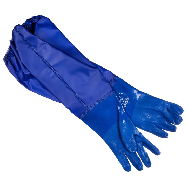 Amtech Xl (Size 10) Long Pvc Pond and Drain Gloves