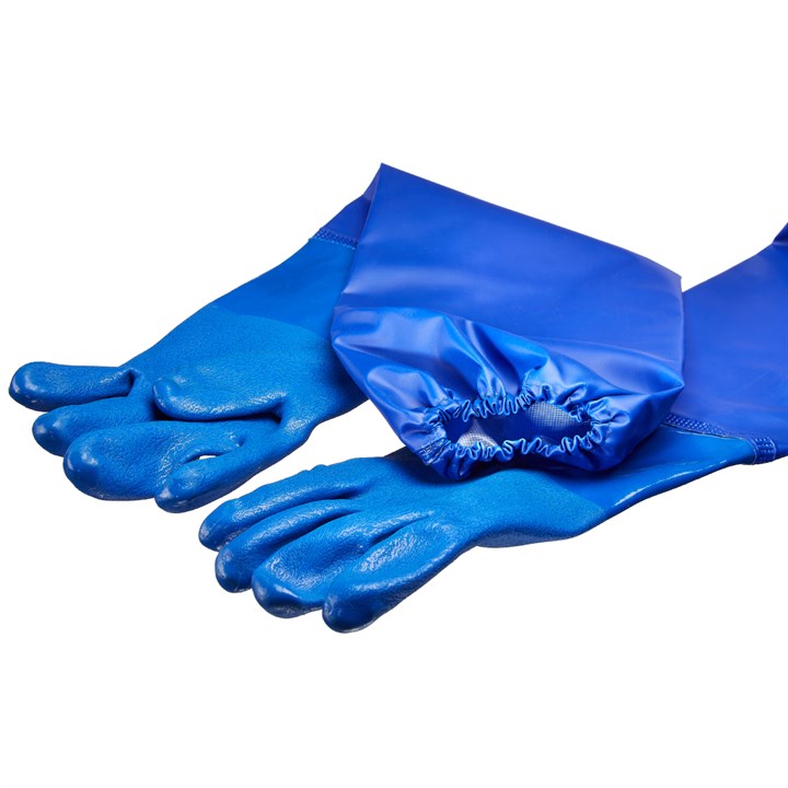 Amtech XL (Size 10) Long Pvc Pond and Drain Gloves
