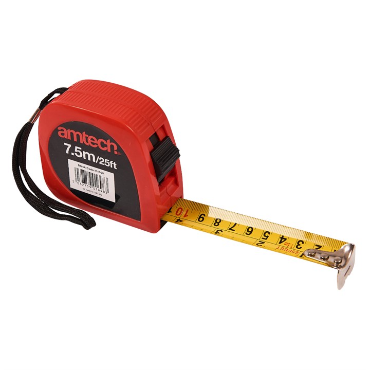 Amtech 7.5m Basic Measuring Tape