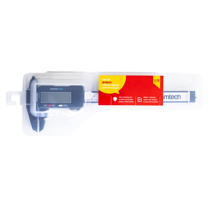 Amtech 150mm Digital Vernier Caliper