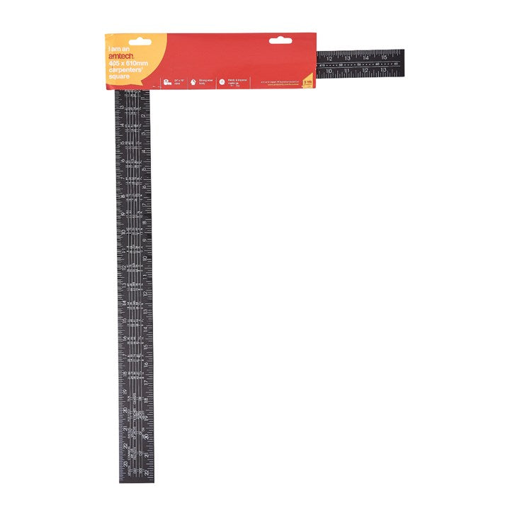 Amtech 400mm (16") X 600mm (24") Carpenter's Square