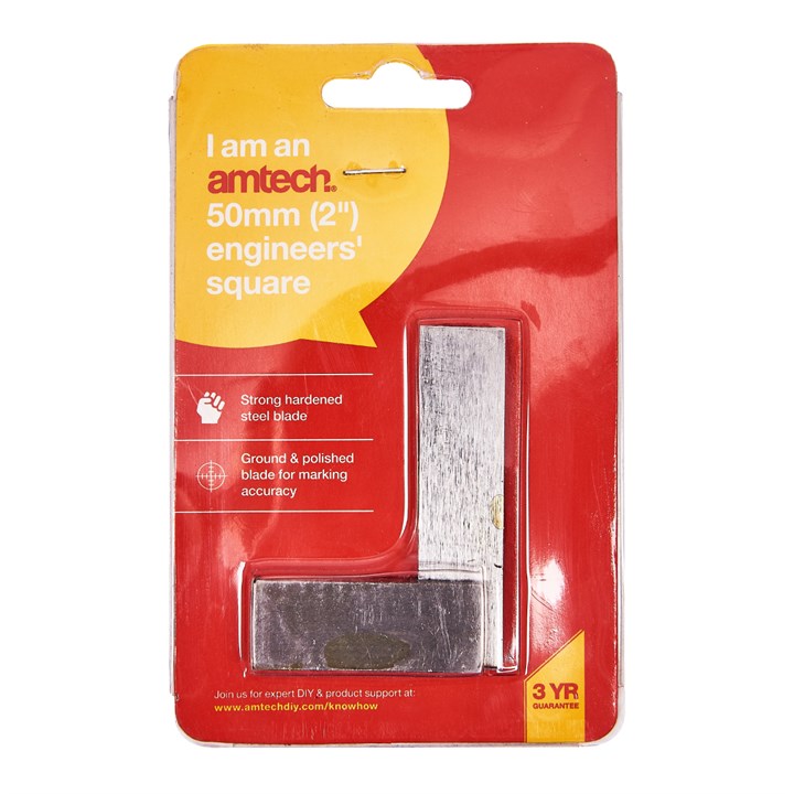 Amtech 20mm (2") Engineer's Square