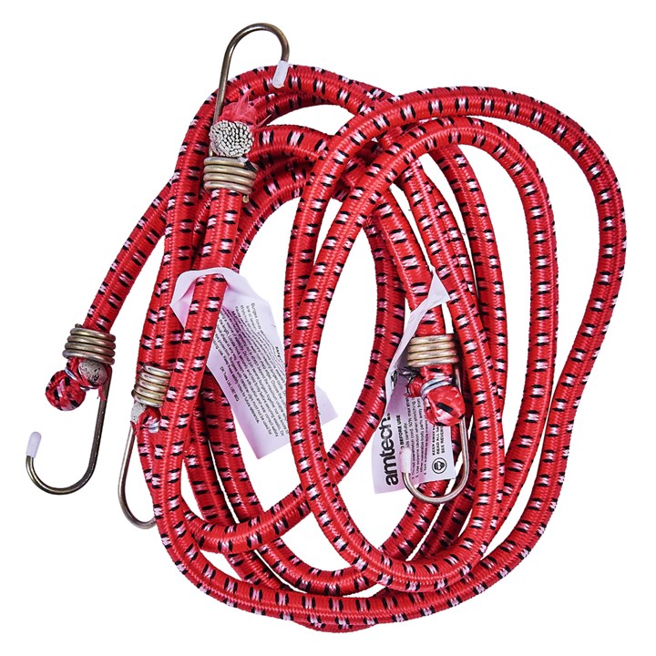 Amtech 180cm (72") Bungee Cords (2 Pack)