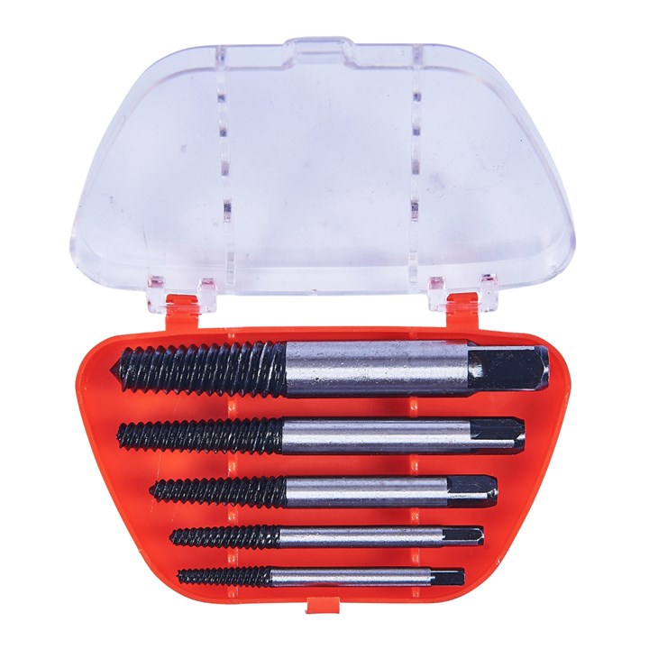 Amtech 5 Piece Screw Extractor Set