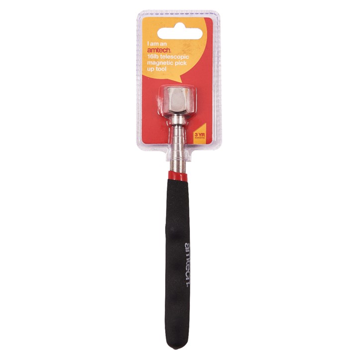 Amtech Telescopic Magnetic Pick Up Tool - 7kg (16lb) Lift Capacity