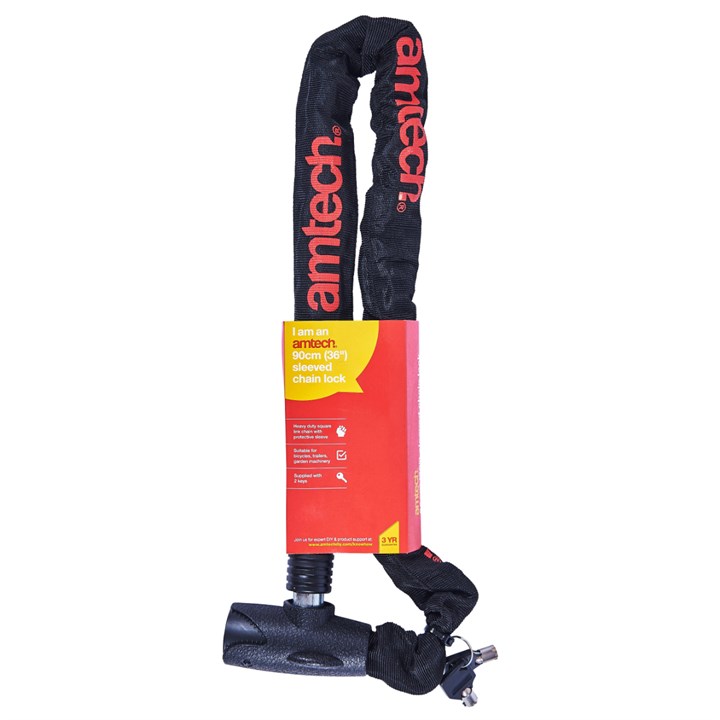 Amtech 90cm (36") Sleeved Chain Lock product image - image 2