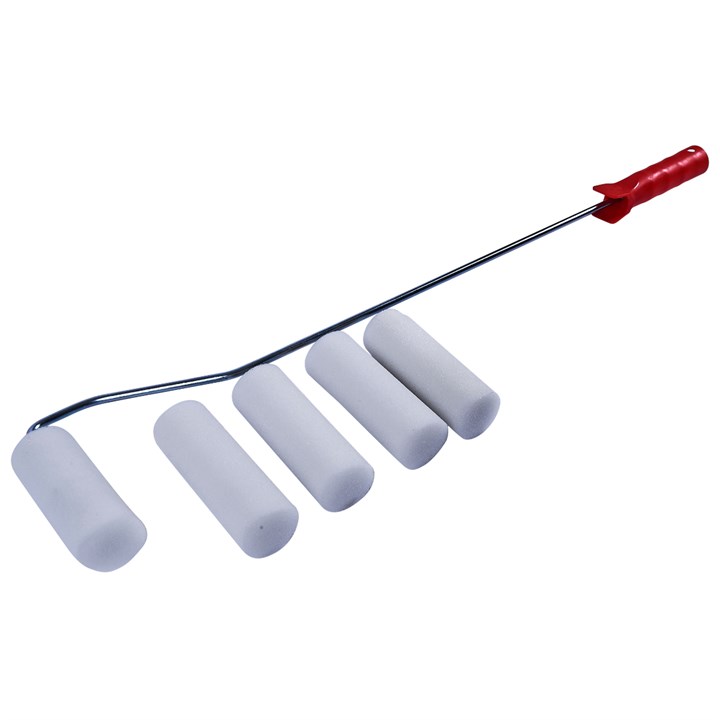 Amtech 6 Piece Long Reach Paint Roller Set
