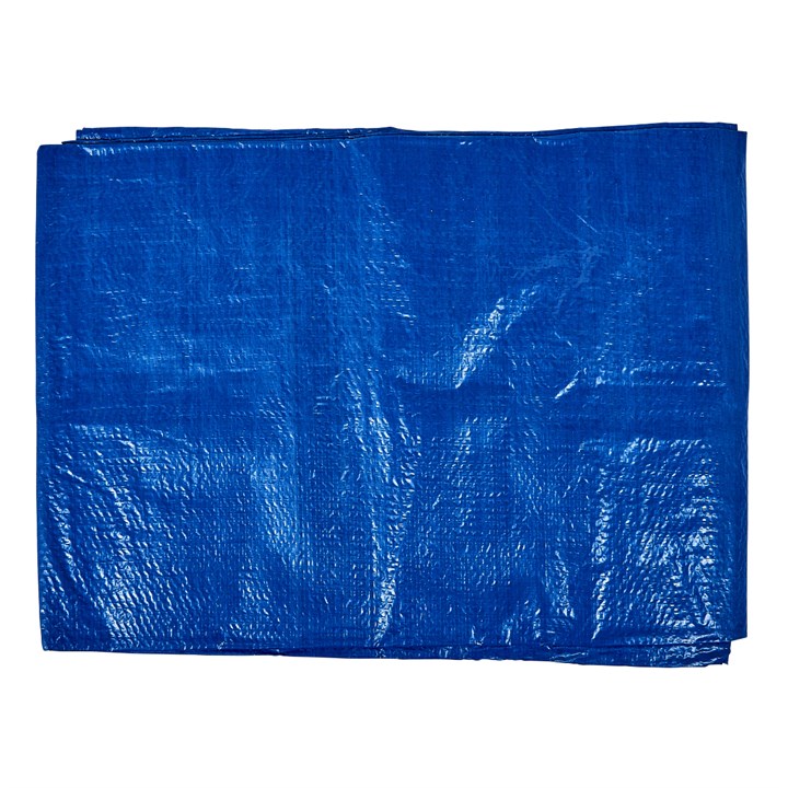 Amtech 275cm (9ft) X 180cm (6ft) Tarpaulin - Blue