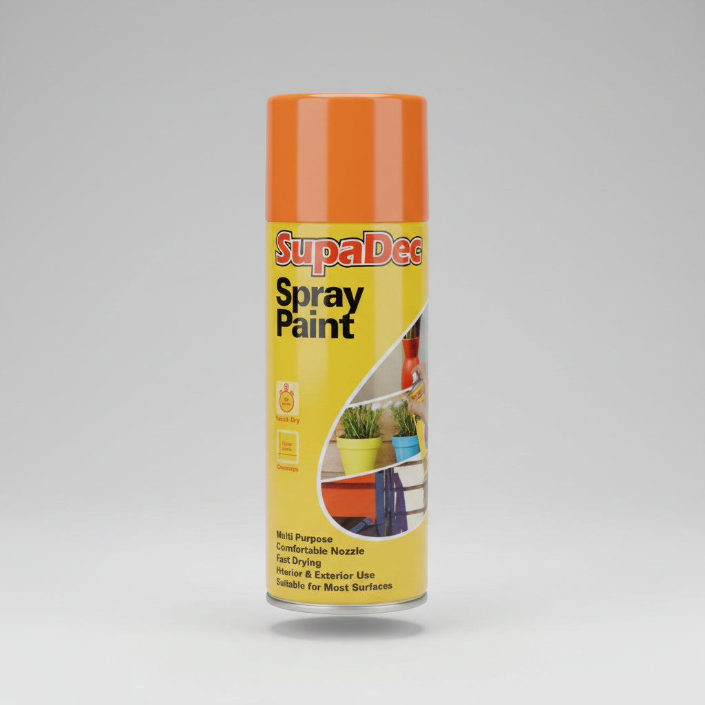 SupaDec Spray Paint 400ml Orange