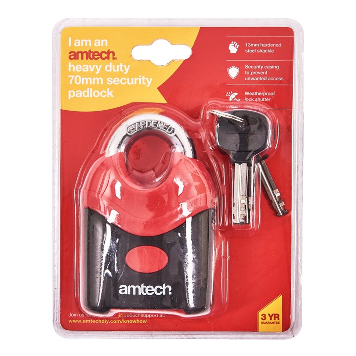 Amtech 70mm Heavy Duty Security Padlock product image - image 2