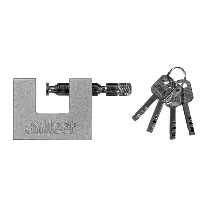 Amtech 70mm Steel Shutter Padlock product image - image 3
