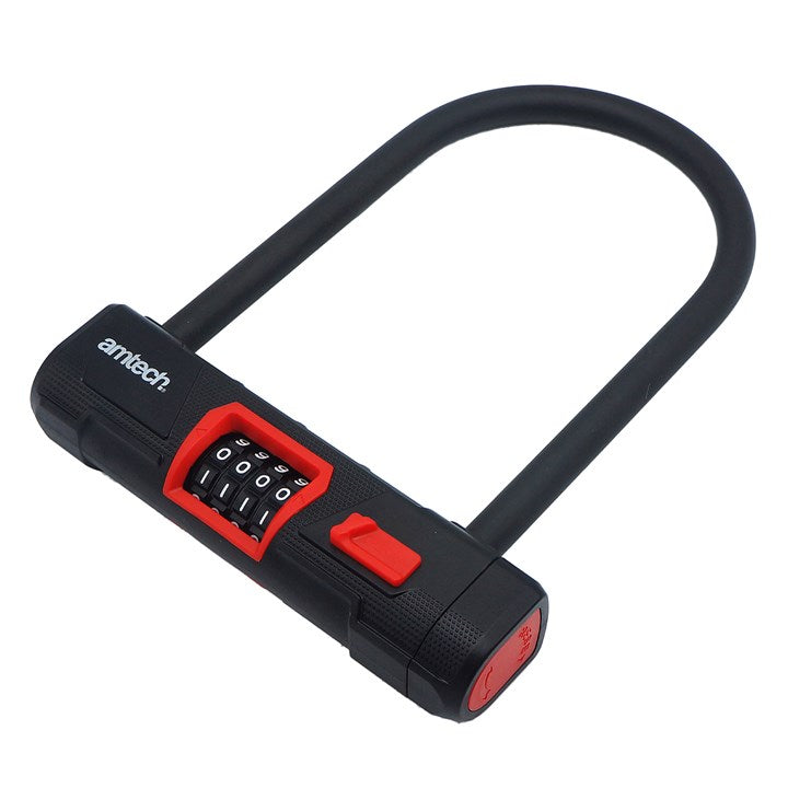 Amtech 12mm D Shackle Combination Lock product image