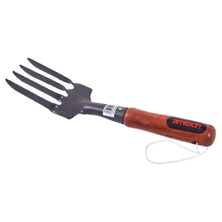 Amtech Hand fork with wooden handle product image