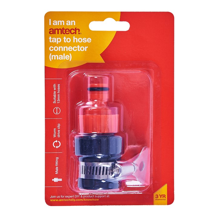 Amtech Tap to hose connector - male product image 2