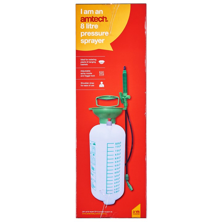 Amtech 8 Litre pressure sprayer product image 2