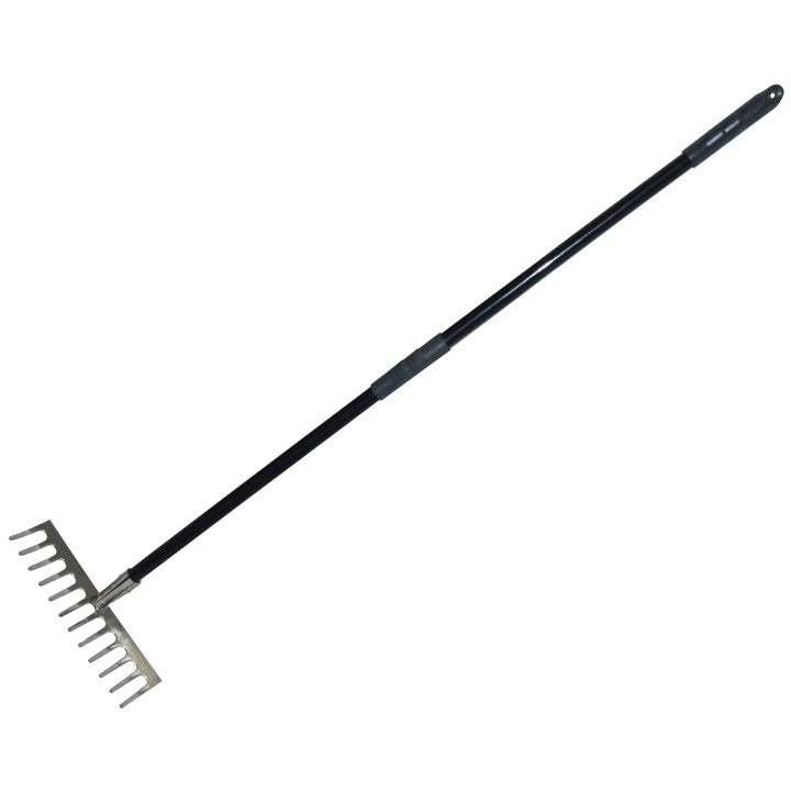 Amtech 12 Tooth stainless steel soil rake product image