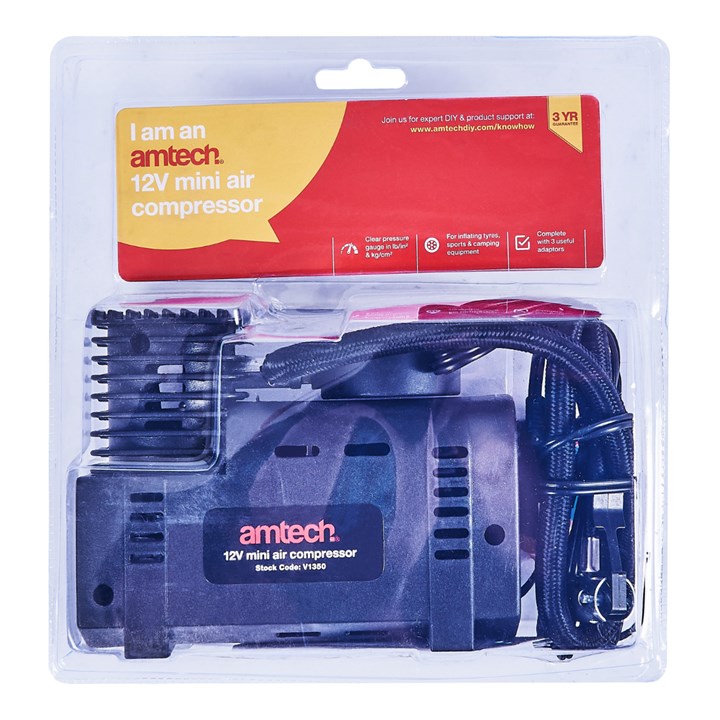Amtech 12v Mini Air Compressor