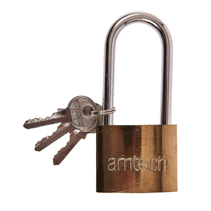 Amtech 50mm Long Shackle Padlock product image - image 3