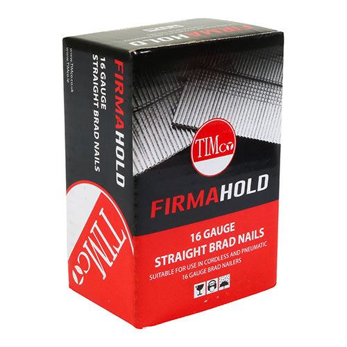 FirmaHold Collated Brad Nails - 16 Gauge - Straight - Galvanised  19mm    - 2000 pack