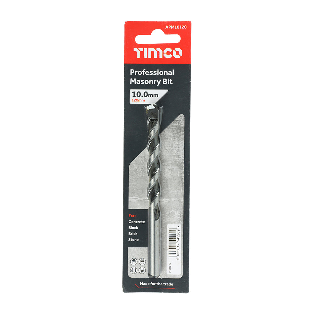 Professional Masonry Bit - 10.0 x 120