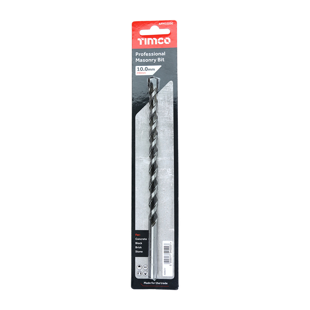 Professional Masonry Bit - 10.0 x 200