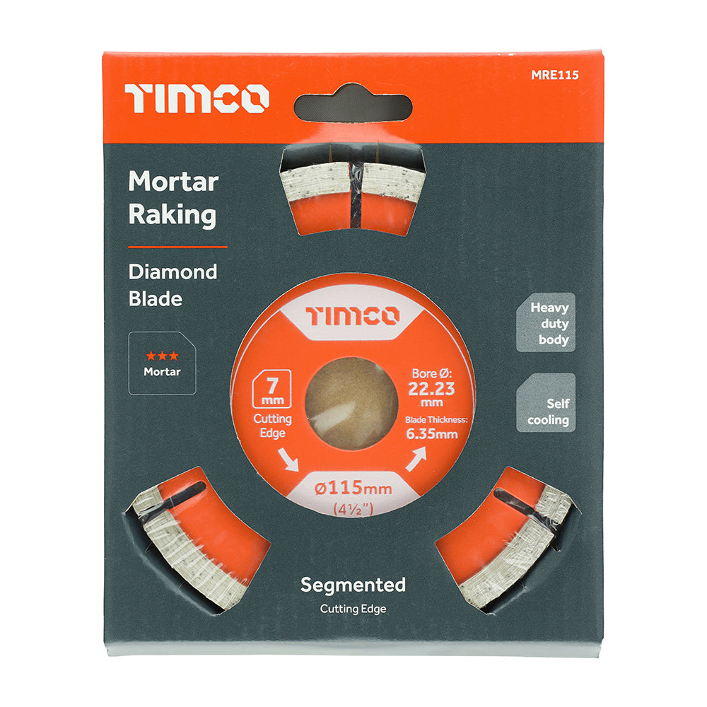 Mortar Raking Diamond Blade 115 x 22.2