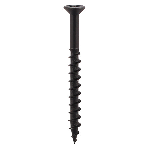 Carcass Screw PZ2 Countersunk Black 4.0 x 33 - 500 pack