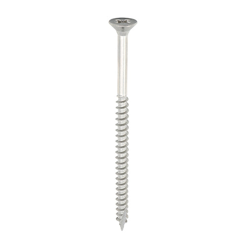 Classic Multi Purpose Woodscrew 5.0 x 80 PZ2 Countersunk A2 Stainless Steel 6 pack