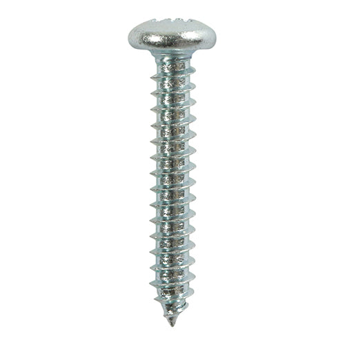 Self Tapping Screw PZ2 PAN - BZP - 8 x 1 - 12 pack