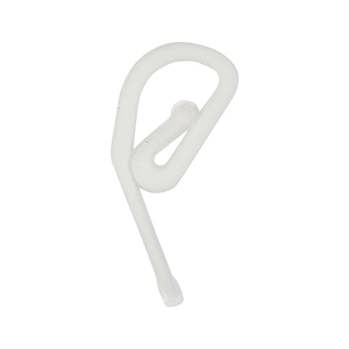 Curtain Hooks - White - 35 pack