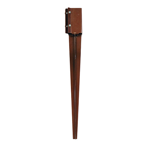 Drive in Fence Post Spike - Bolt Red 100 x 600mm